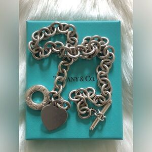 Tiffany & Co. heart toggle necklace